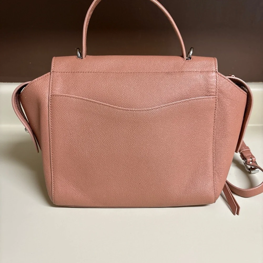 Rebecca Minkoff Gabby Leather Sachet Rose Purse Bag - Picture 13 of 13